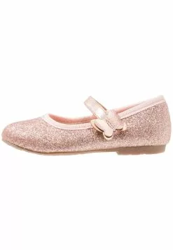 Friboo Ballerina'S Met Enkelbandjes - Rose Gold