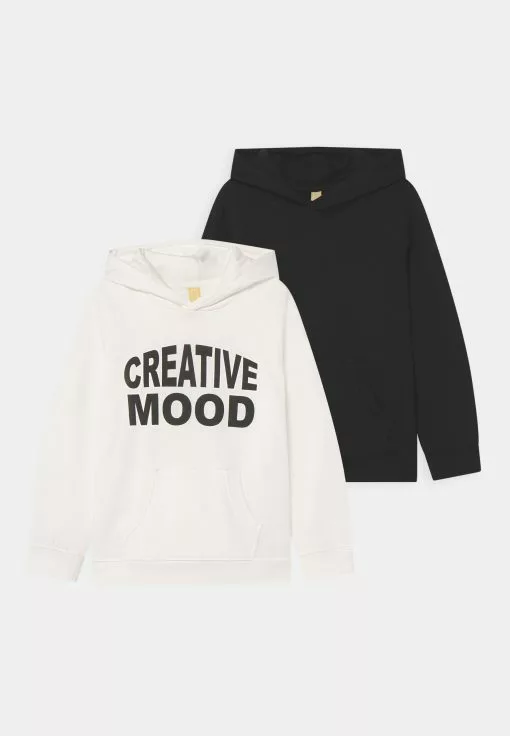Friboo Hoodie 2 Pack - Sweater - Black/White -Friboo Groot Warenhuis 16bf771b23774d0cb793441b5078cbce