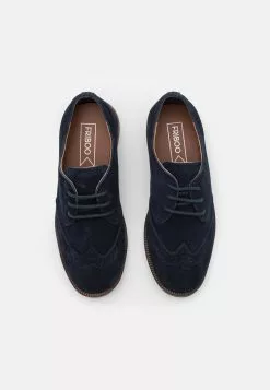 Friboo Leather - Veterschoenen - Dark Blue -Friboo Groot Warenhuis 1a2484c6eafa446bb69f35dae0e8c341