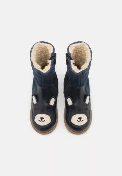 Friboo Leather - Snowboots- Dark Blue -Friboo Groot Warenhuis 1ce030d690724b24854ea0c27c645273