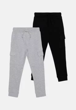Friboo Unisex 2 Pack - Trainingsbroek - Grey/Black