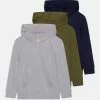 Friboo 3 Pack - Hoodie - Grey/Green/Blue