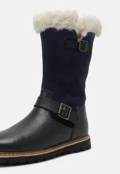 Friboo Leather - Snowboots- Dark Blue -Friboo Groot Warenhuis 81ed21f49212421cbb67d61ee155b327