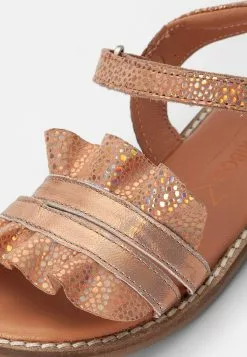 Friboo Leather Strappy Sandals - Sandalen - Rose Gold/Coloured -Friboo Groot Warenhuis 8ecbbc23b3db4043afe330eed8ebde82