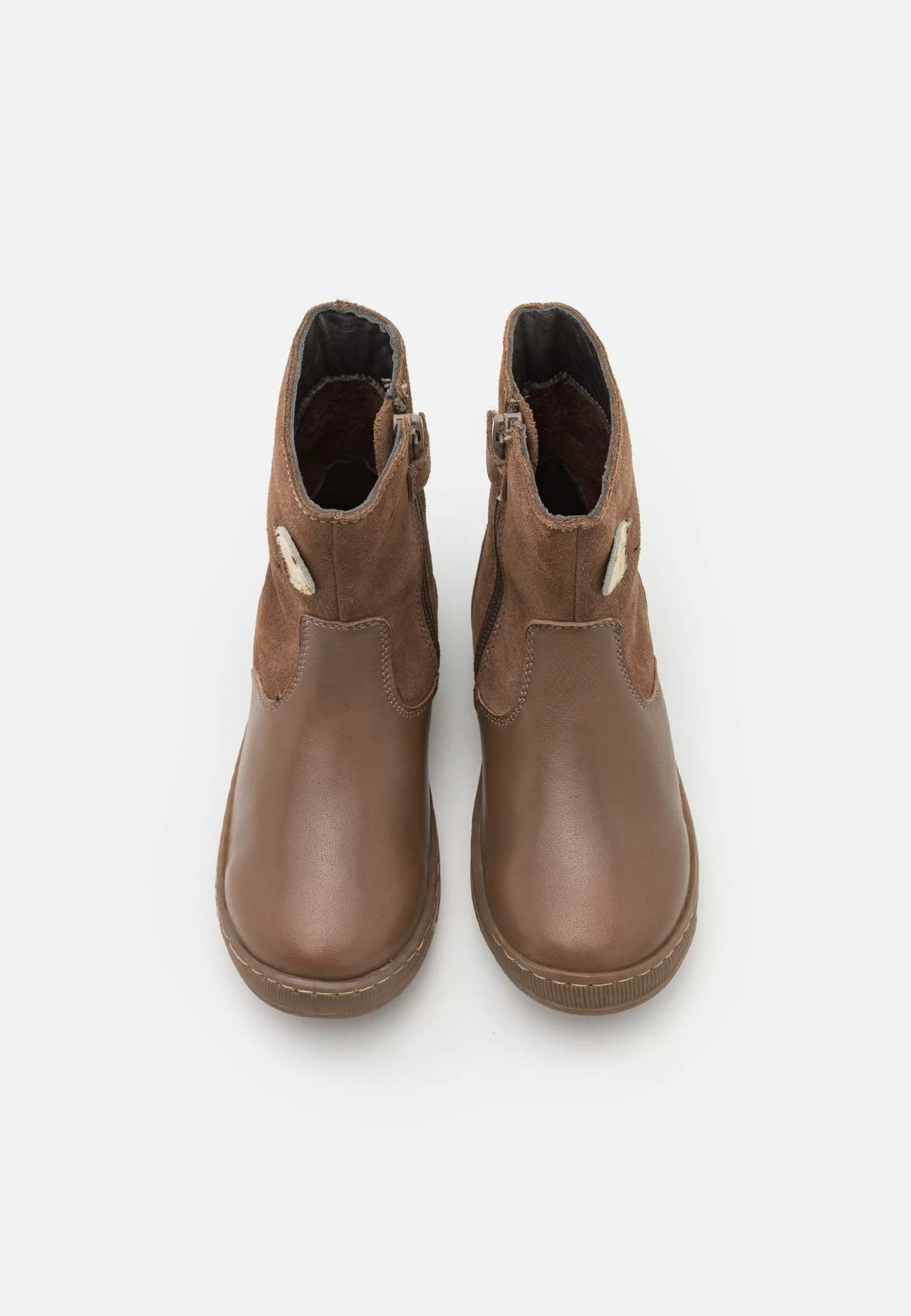 Friboo Korte Laarzen - Taupe 4 Friboo Korte Laarzen - Taupe - Afbeelding 4