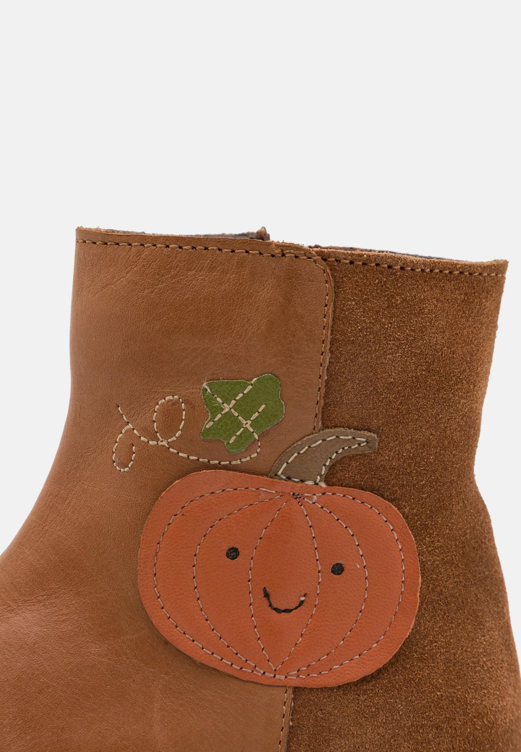 Friboo Leather - Korte Laarzen - Cognac 6 Friboo Leather - Korte Laarzen - Cognac - Afbeelding 6