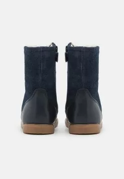 Friboo Leather - Snowboots- Dark Blue -Friboo Groot Warenhuis 9dc11cdccb9349adb205410a04cd74f1