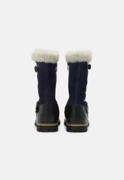 Friboo Leather - Snowboots- Dark Blue -Friboo Groot Warenhuis a72b7412ff5b4d92bd1c8a0f8651579c
