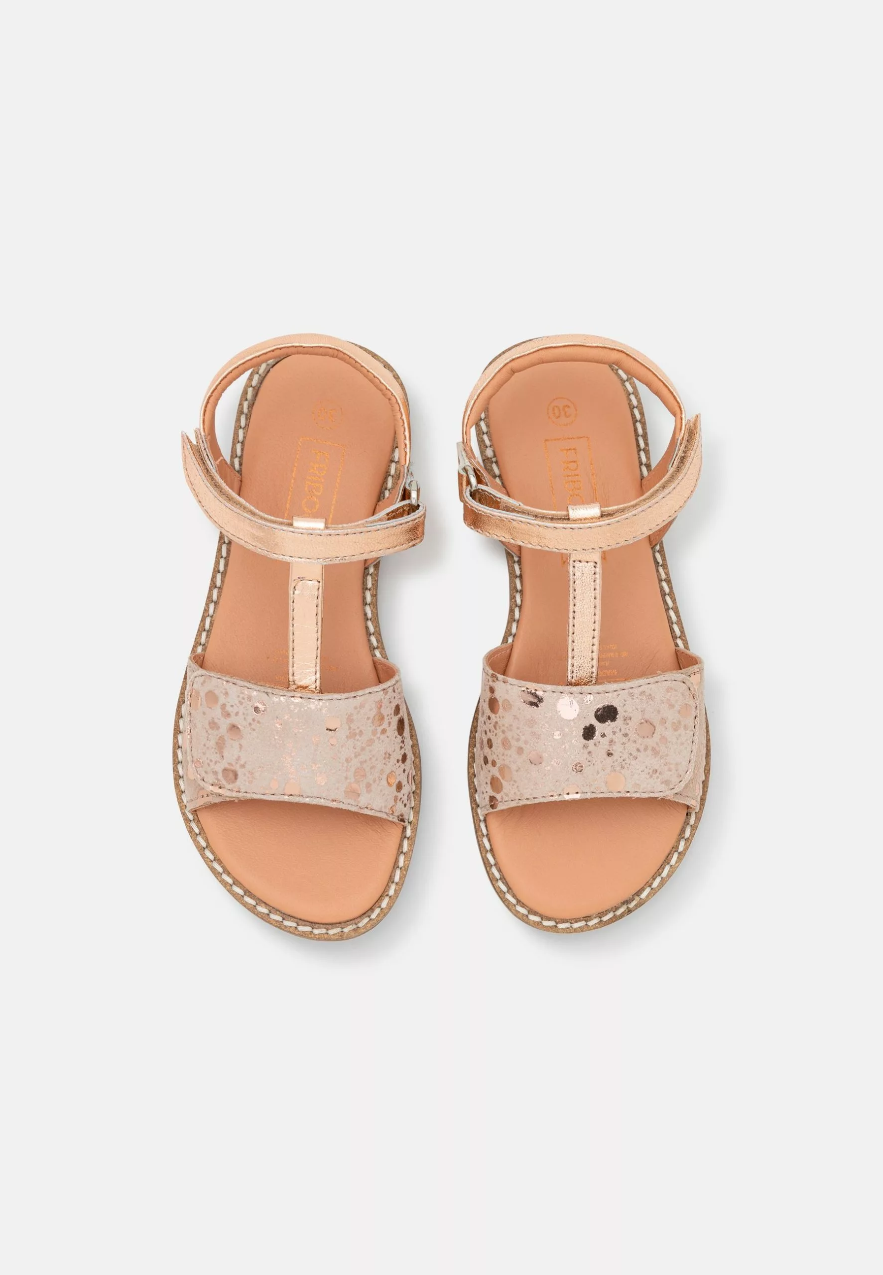 Friboo Leather - Sandalen - Rose Gold Coloured 4 Friboo Leather - Sandalen - Rose Gold Coloured - Afbeelding 4