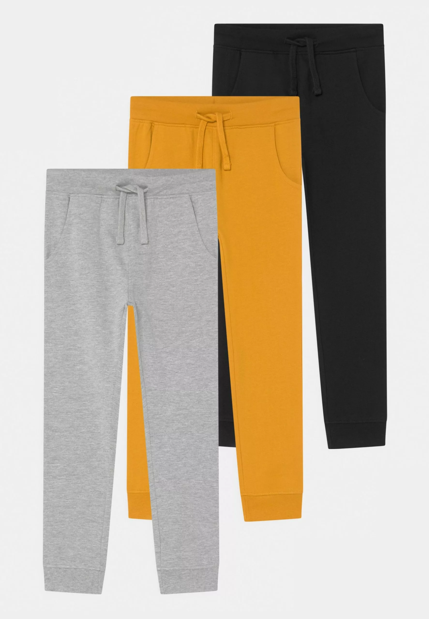 Friboo 3 Pack - Broek - Grey/Yellow/Black 1 Friboo 3 Pack - Broek - Grey/Yellow/Black