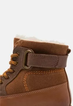 Friboo Leather - Veterboots - Cognac -Friboo Groot Warenhuis dadb3366aecc4ce9820274088d0bb07a