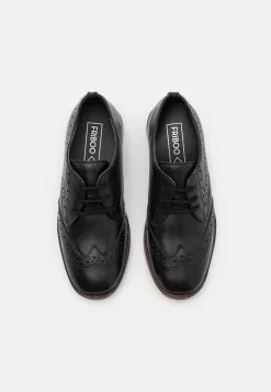 Friboo Leather - Veterschoenen - Black -Friboo Groot Warenhuis ed67b06ef3d647c5b8fa6ff3458e2d88
