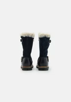 Friboo Leather - Snowboots- Dark Blue -Friboo Groot Warenhuis ffa7a42cce41482889f81331136f653c